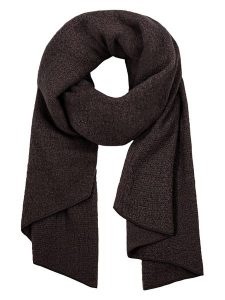 Eight2Nine Szal w kolorze ciemnobrązowym rozmiar: onesize. Brązowe szaliki Eight2Nine, bez wzorów, z materiału. Za 69,95 zł.