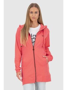 Alife and kickin Bluza w kolorze czerwonym rozmiar: M. Czerwone bluzy Alife and Kickin, m, bez wzorów, bez kaptura. Za 219,95 zł.