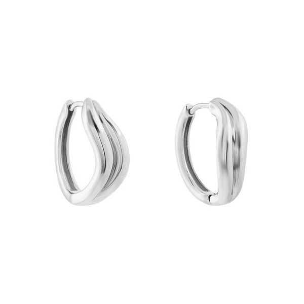 Kolczyki Guess. Szare kolczyki Guess, srebrne. Za 219,99 zł.