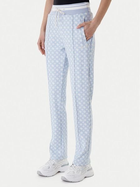 Guess Spodnie dresowe V5YB20 KB212 Błękitny Regular Fit. Niebieskie spodnie dresowe Guess, xs, z aplikacjami, z dresówki. Za 429,99 zł.