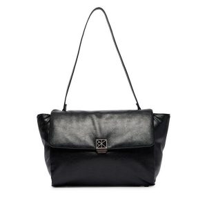 Torebka Calvin Klein. Czarne torebki klasyczne Calvin Klein, bez wzorów, bez dodatków. Za 649,99 zł.