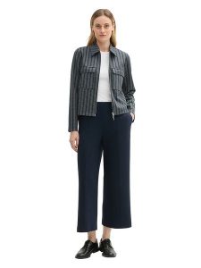 Tom Tailor Kurtka przejściowa w kolorze granatowo-zielonym rozmiar: XS. Niebieskie kurtki Tom Tailor, xs, bez wzorów, bez kaptura. Za 83,62 zł.