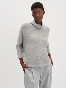 Someday Golf w kolorze szarym rozmiar: S. Szare golfy someday., bez wzorów, z wełny. Za 196,24 zł.