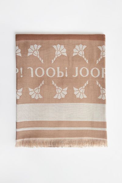 Chusta damska Alessia JOOP!. Apaszki i chusty JOOP!, bez wzorów. W wyprzedaży za 278,85 zł.