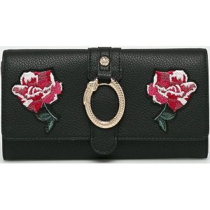 Liu Jo - Portfel. Czarne portfele marki Liu Jo, z haftami, z materiału. Za 339,90 zł.