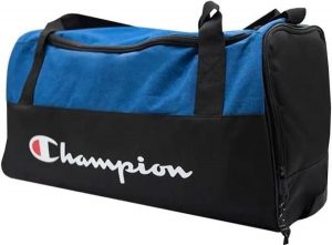 Torba Champion Prologue Duffel 48 x 25 x 25 cm. Czarne torby podróżne i sportowe Champion, bez wzorów, z poliesteru. Za 229,99 zł.
