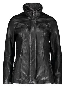 7eleven Skórzana kurtka w kolorze czarnym rozmiar: 42. Czarne kurtki 7eleven, bez wzorów, ze skóry, bez kaptura. Za 547,77 zł.