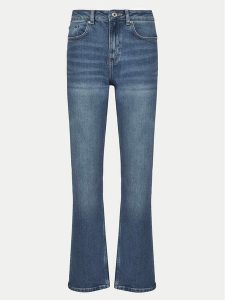 Karl Lagerfeld Jeans Jeansy A1W10028 Niebieski Straight Fit. Niebieskie jeansy Karl Lagerfeld Jeans, bez wzorów, z bawełny. Za 229,99 zł.