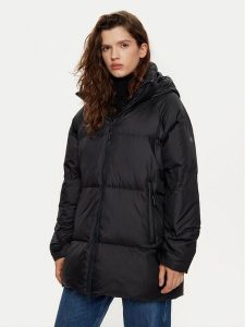 4F Kurtka puchowa 4FWAW24TDJAF466 Czarny Loose Fit. Czarne kurtki 4f, s, bez wzorów, z puchu, bez kaptura. Za 559,99 zł.