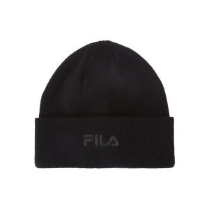 Czapka Fila Cella. Czarne czapki Fila, bez wzorów, sportowe. Za 100,47 zł.