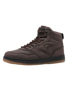 Kangaroos Sneakersy "K-Watch Bliz" w kolorze brązowym rozmiar: 44. Brązowe trampki KangaROOS, bez wzorów, z materiału, za kostkę, bez zapięcia. Za 147,45 zł.