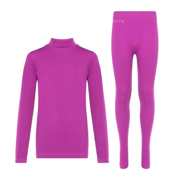 Komplet bielizny termoaktywnej damskiej KADVA Glacier W Set. Czerwone komplety bielizny KADVA, bez wzorów. Za 99,99 zł.