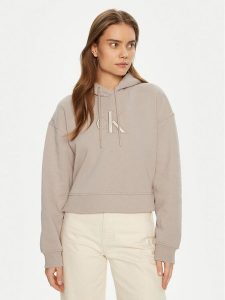 Calvin Klein Jeans Bluza J20J224718 Szary Relaxed Fit. Szare bluzy Calvin Klein Jeans, xl, bez wzorów, z bawełny, bez kaptura. Za 279,99 zł.