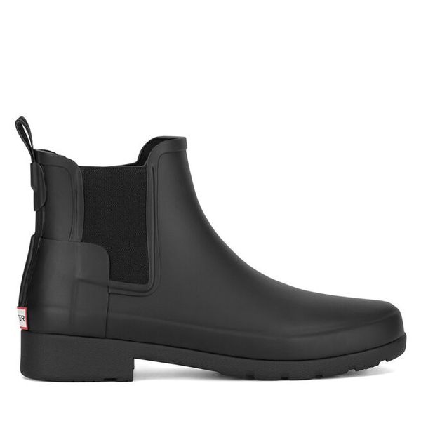 Kalosze Hunter. Czarne kalosze Hunter, bez wzorów. Za 399,99 zł.