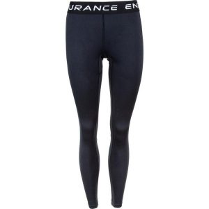 Damskie legginsy Endurance Power V2. Czarne legginsy ENDURANCE, bez wzorów, z elastanu. Za 126,00 zł.