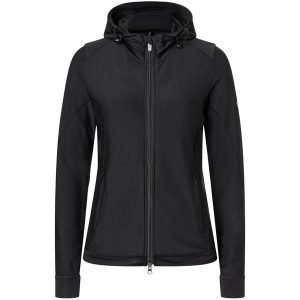 Sukienka bez rękawów damska SUPER.NATURAL Relax Dress. Czarne kurtki super.natural, bez wzorów, z kapturem. Za 518,99 zł.