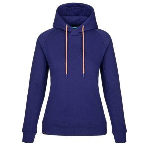 Damska bawełniana bluza z kapturem Kilpi Sohey. Niebieskie bluzy Kilpi, l, bez wzorów, z bawełny, z kapturem. Za 189,67 zł.