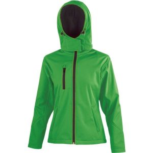 Kurtka Result Softshell Capuche Femme Tx Performance. Czarne kurtki RESULT, bez wzorów, z softshellu, bez kaptura. Za 211,00 zł.