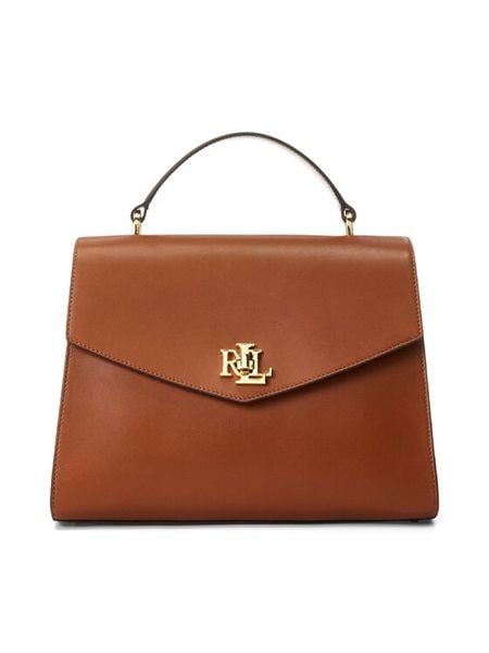 Lauren Ralph Lauren Torebka 431915781001 Brązowy. Brązowe kuferki Lauren Ralph Lauren, bez wzorów, ze skóry, bez dodatków. Za 1 249,00 zł.