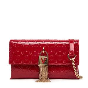 Torebka Valentino. Czerwone listonoszki Valentino, bez wzorów, bez dodatków. Za 439,99 zł.