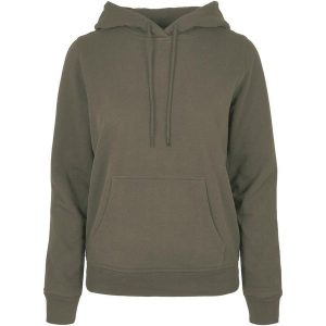 Bluza Z Kapturem Dla Kobiet. Czarne bluzy BUILD YOUR BRAND, l, bez wzorów, z kapturem. Za 184,99 zł.