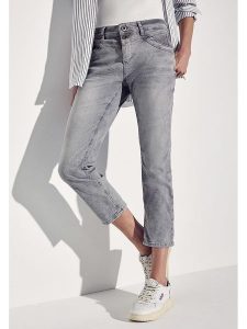 Street One Dżinsy - Slim fit - w kolorze szarym rozmiar: W30/L26. Szare jeansy Street One, bez wzorów. Za 206,42 zł.