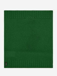 Ecoalf Wełniany szal-koło w kolorze zielonym - 24,5 x 30 cm rozmiar: onesize. Zielone szaliki Ecoalf, bez wzorów, ze skóry. Za 118,56 zł.