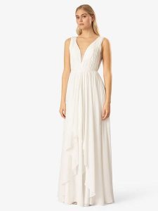 APART Sukienka w kolorze białym rozmiar: 34. Białe sukienki Apart, bez wzorów, bez kołnierzyka, bez ramiączek, maxi. Za 260,99 zł.