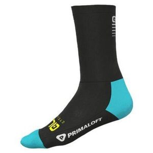 Skarpetki rowerowe Alé Cycling Thermo Primaloft. Czarne skarpetki Ale Cycling, bez wzorów. W wyprzedaży za 93,20 zł.