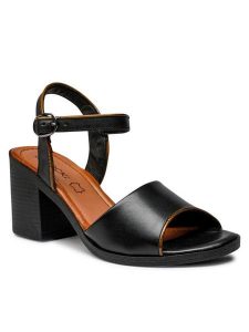 Lasocki Sandały ARC-2289-05 Czarny. Czarne sandały Lasocki, bez wzorów, ze skóry, bez obcasa, na słupku, bez zapięcia. Za 99,99 zł.