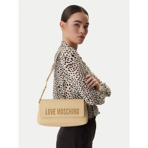 Torebka LOVE MOSCHINO. Brązowe torebki klasyczne LOVE MOSCHINO, bez wzorów, bez dodatków. Za 693,99 zł.
