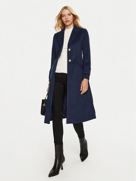 Artigli Płaszcz przejściowy ACCP000163 Granatowy Regular Fit. Niebieskie płaszcze Artigli, bez wzorów, z syntetyku, bez kaptura. Za 539,99 zł.