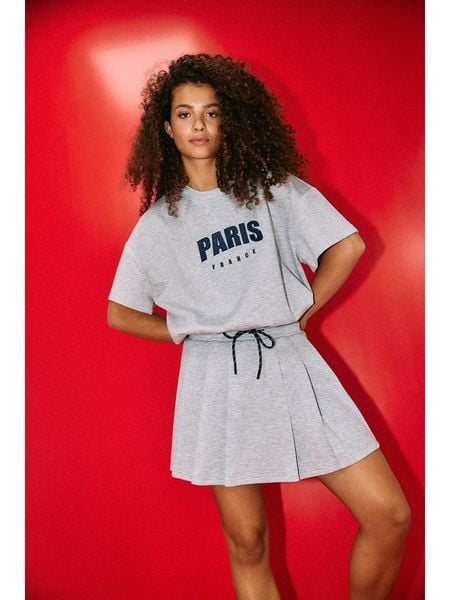 Noisy may Koszulka w kolorze szarym rozmiar: XS. Szare bluzki Noisy may, xs, bez wzorów, bez kołnierzyka, bez ramiączek. Za 87,81 zł.