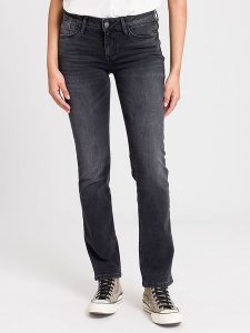 Cross Jeans Dżinsy - Regular fit - w kolorze antracytowym rozmiar: W33/L34. Czarne jeansy Cross Jeans, z aplikacjami, z jeansu. Za 122,96 zł.