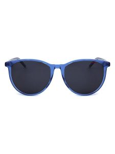 HUGO Damskie okulary przeciwsłoneczne w kolorze niebieskim rozmiar: 54. Niebieskie okulary przeciwsłoneczne Hugo. Za 319,95 zł.