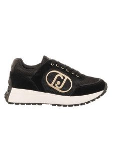Liu Jo Skórzane sneakersy w kolorze czarnym rozmiar: 37. Czarne trampki Liu Jo, bez wzorów, z materiału, bez zapięcia. Za 284,82 zł.