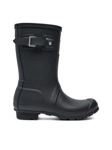 Hunter Kalosze WFS1000RMA Czarny. Czarne kalosze Hunter, bez wzorów, z gumy. Za 349,99 zł.