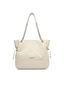 Nine West Torebka EO-Bellis-LX10277 Écru. Shopper bag Nine West, bez wzorów, z materiału, bez dodatków. Za 349,99 zł.