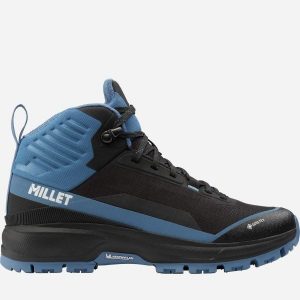 Buty trekkingowe damskie Millet Wanaka Mid GTX. Niebieskie buty trekkingowe Millet, bez zapięcia. Za 744,34 zł.
