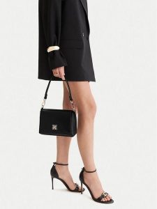 Nine West Torebka CEO-Stria-LDA5475 Czarny. Czarne torebki klasyczne Nine West, bez wzorów, bez dodatków. Za 229,99 zł.