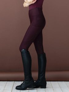 Legginsy z pełnym lejem silikonowym Sportiva. Czerwone legginsy JD ATTACK, bez wzorów, z elastanu, długie. Za 369,99 zł.