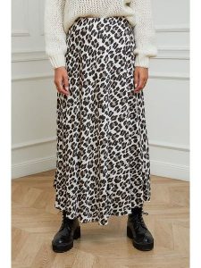 L'armoire de Suzette Spódnica w kolorze kremowo-czarnym rozmiar: 38/40. Brązowe spódnice L'armoire de Suzette, l, bez wzorów, z wiskozy, klasyczne, maxi. Za 86,99 zł.