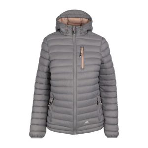 Trespass Lenka - Damska kurtka casual Platinum. Kurtki Trespass, bez wzorów, z puchu. Za 325,99 zł.