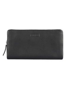 SPARWELL Skórzany portfel "Olivia" w kolorze czarnym - 20 x 10,5 x 2,5 cm rozmiar: onesize. Czarne portfele SPARWELL, bez wzorów, z materiału. Za 141,45 zł.