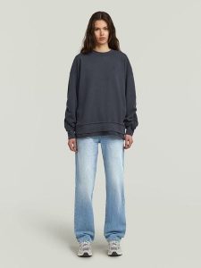 G-Star Bluza w kolorze antracytowym rozmiar: M. Czarne bluzy G-Star, m, z aplikacjami, z bawełny, bez kaptura. Za 184,46 zł.