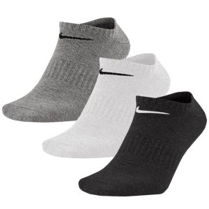 SKARPETY Nike Everyday Lightweight No-Show 3pack, Dla obu płci. Białe skarpetki Nike, bez wzorów, z bawełny. Za 190,00 zł.