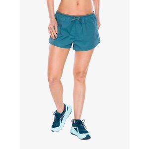Spodenki do biegania damskie Black Diamond Distance Shorts. Zielone szorty Black Diamond, bez wzorów. Za 219,99 zł.