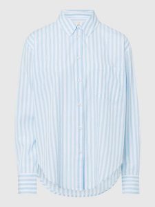 Les Lunes Koszula "Hannaa" w kolorze błękitnym rozmiar: XS. Niebieskie koszule Les Lunes, xs, bez wzorów, bez kołnierzyka, bez ramiączek. Za 217,99 zł.