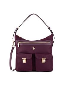U.S. Polo Assn. Torebka BEUXT6389WIP Fioletowy. Fioletowe torebki klasyczne U.S. Polo Assn., bez wzorów, z materiału, bez dodatków. W wyprzedaży za 239,99 zł.