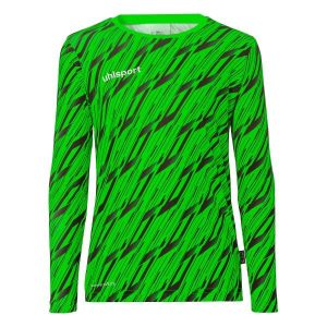 Koszulka bramkarska z długim rękawem Uhlsport Progressive. Czarne bluzki Uhlsport, bez wzorów, sportowe, bez kołnierzyka, bez ramiączek. Za 180,00 zł.
